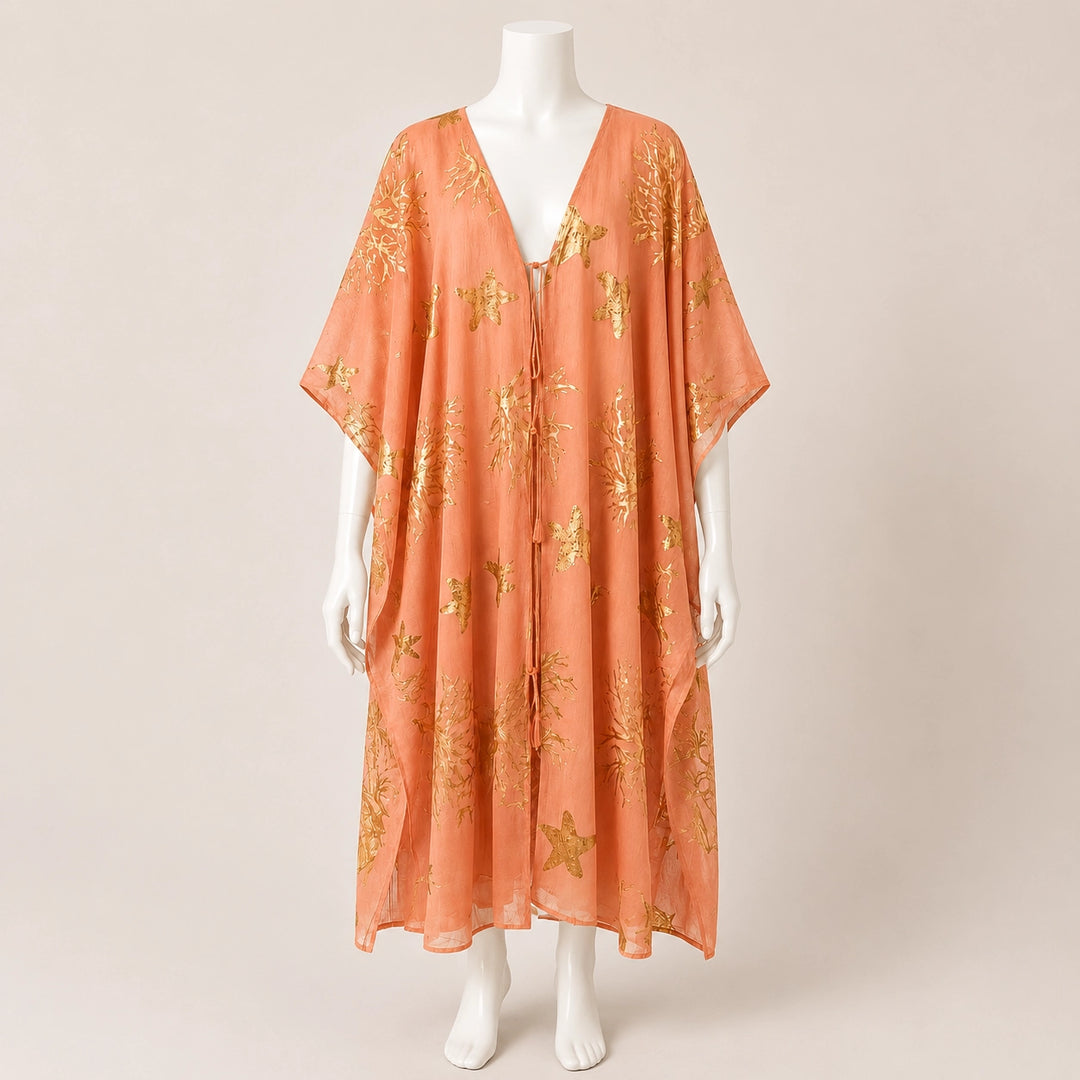 Beach Print Cover Up