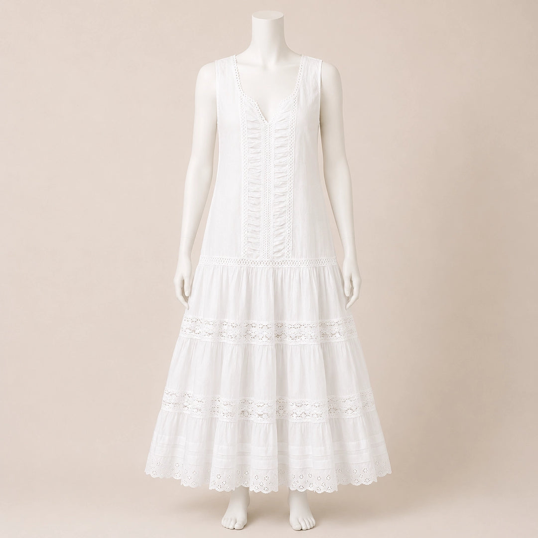 Tiered Sleeveless Dress