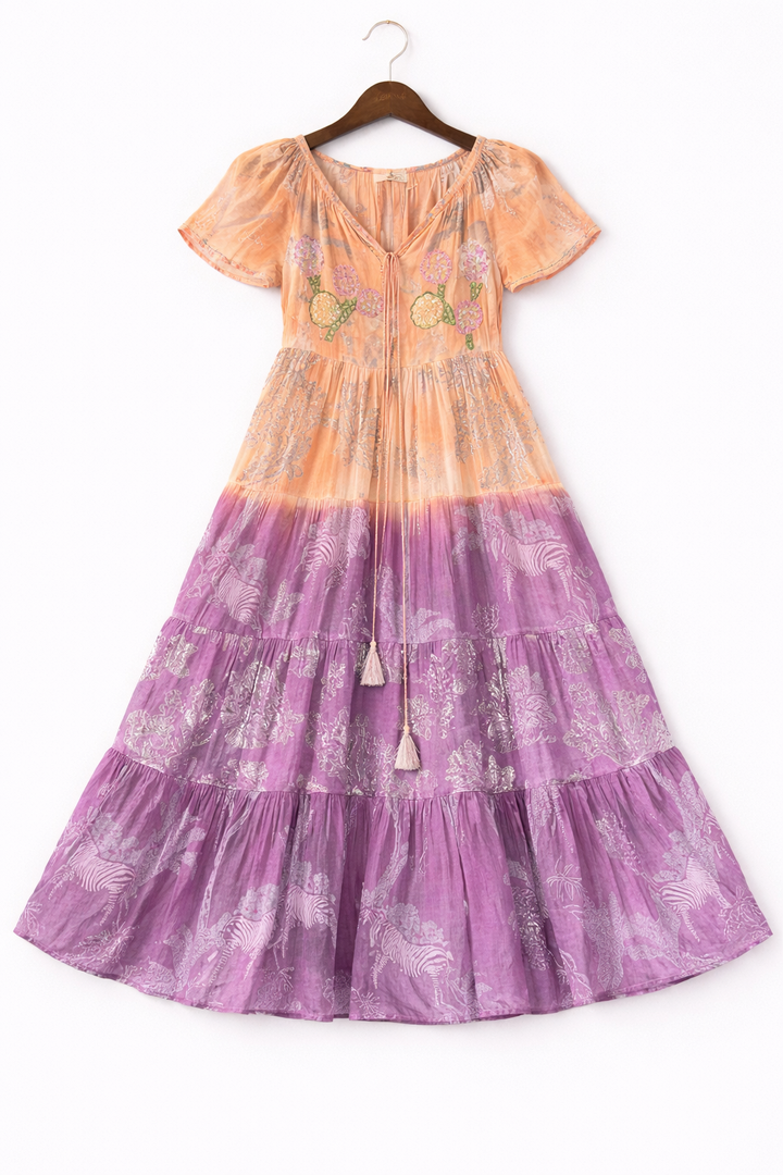 Off Shoulder Short Sleeve Dress