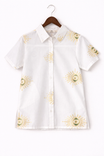 Load image into Gallery viewer, Eye Detail Short Sleeve Shirt