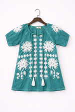 Load image into Gallery viewer, Embroidered Short Sleeve Top