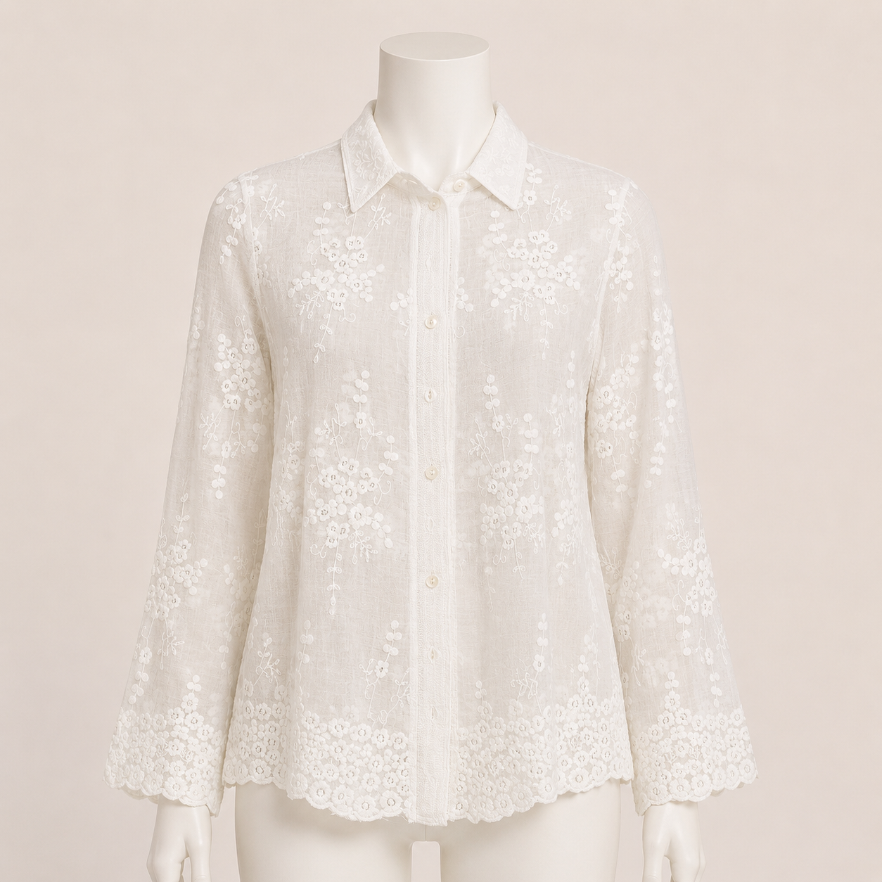 Women Embroidered Shirt