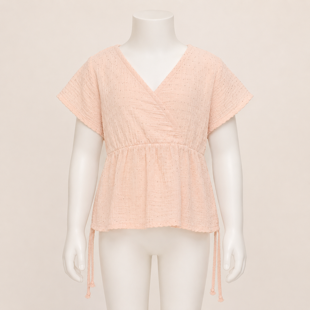 Cross Front Flare Top