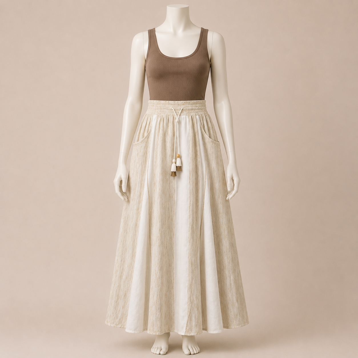 ربطة خصر ماكسي Skirt
