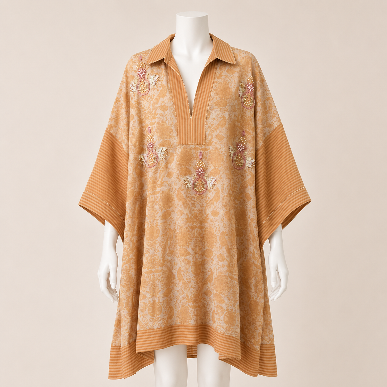 Handcrafted Printed Poncho