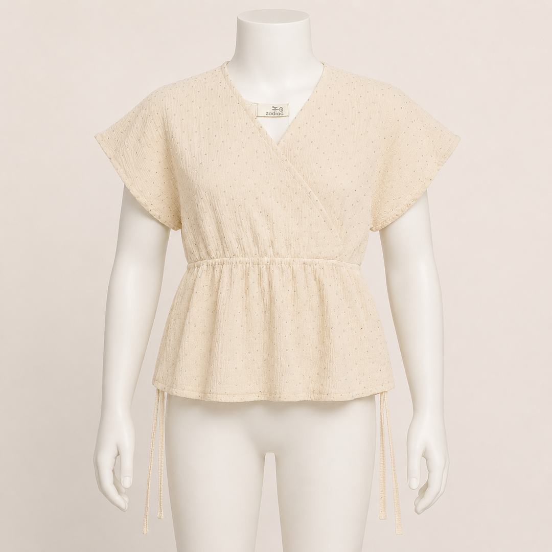Cross Front Flare Top