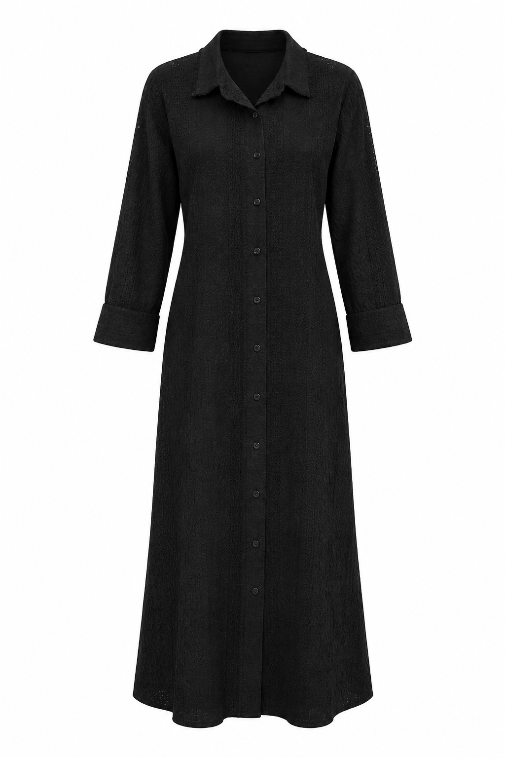Women Long Fine-Stripe Shirt