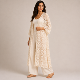 Crochet oversized cardigan