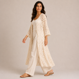 Crochet oversized cardigan