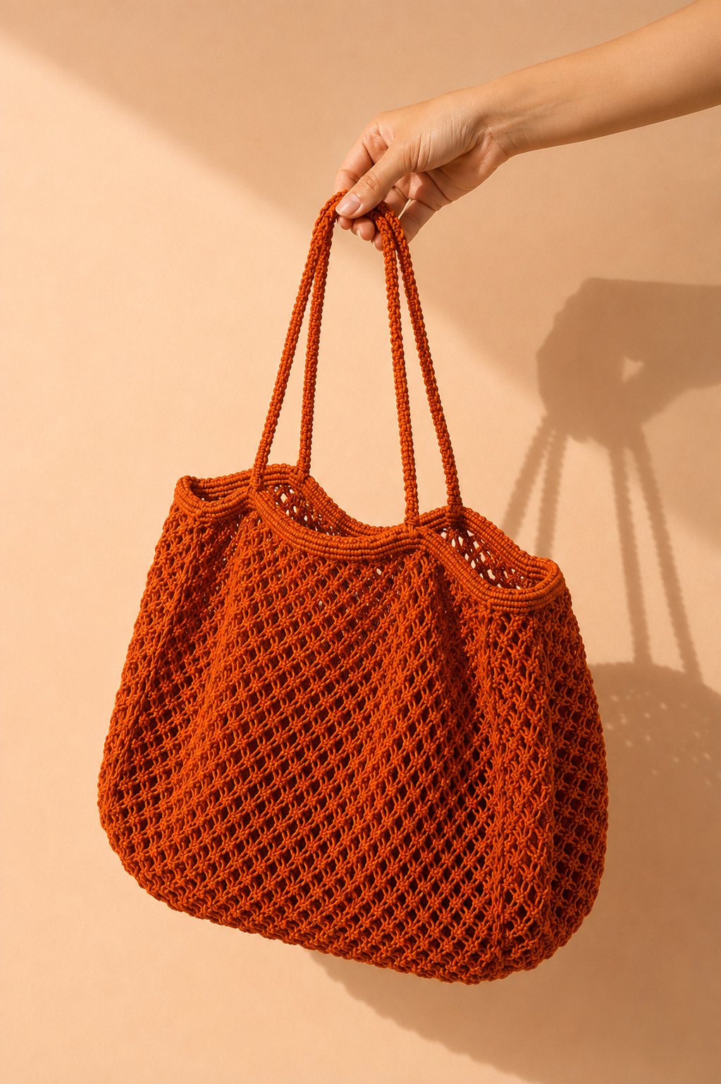 Sunset Crochet Tote
