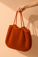 Sunset Crochet Tote
