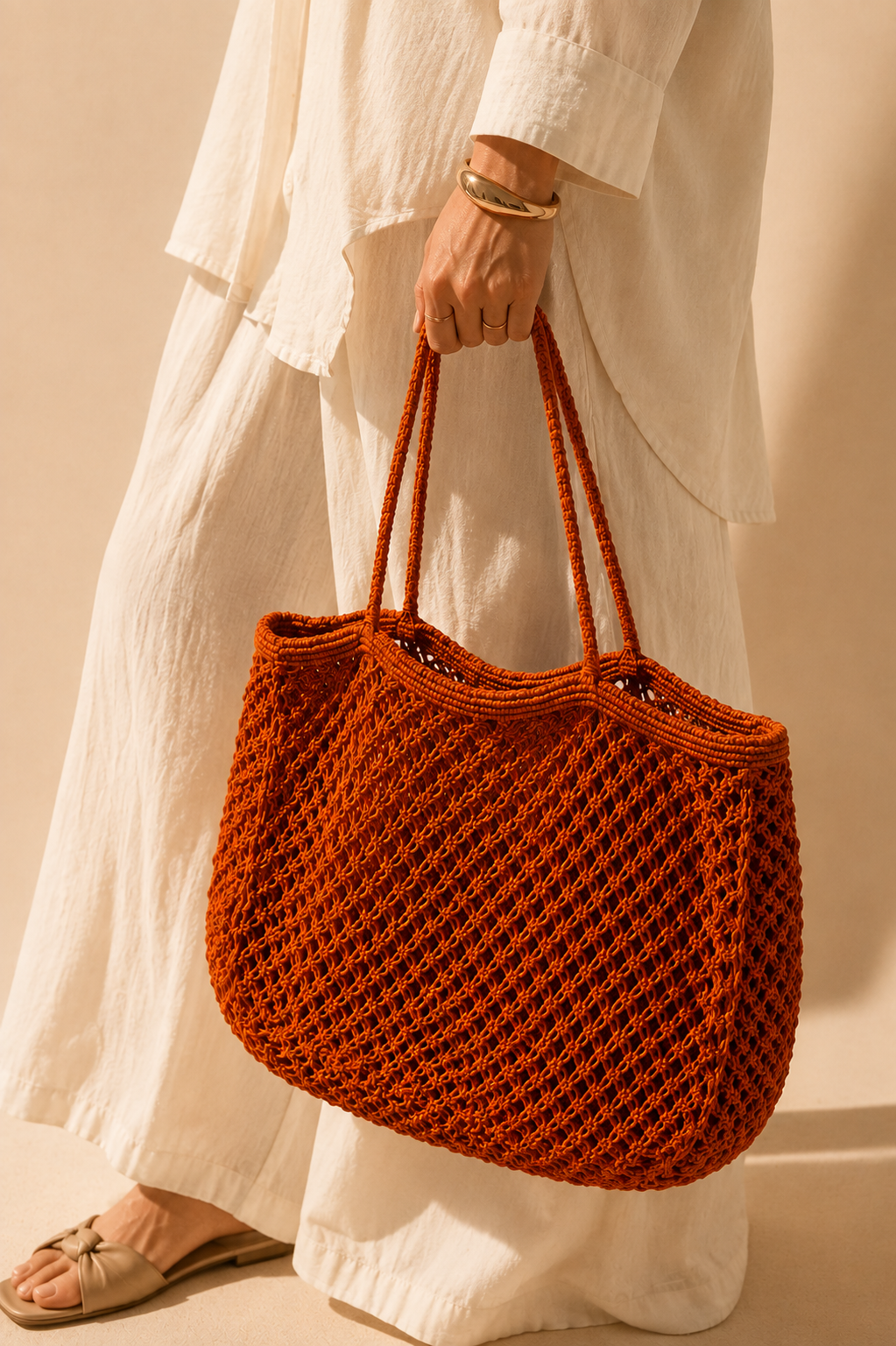 Sunset Crochet Tote