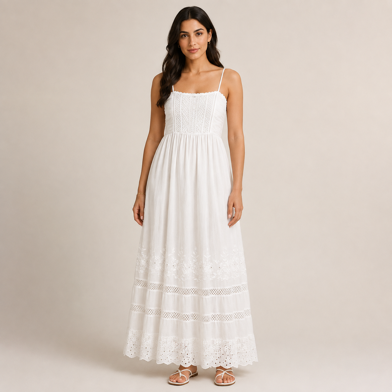 Women Lace Maxi Dress