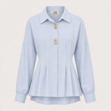 Sculpted Waist Statement Shirt