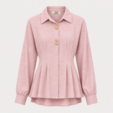 Sculpted Waist Statement Shirt