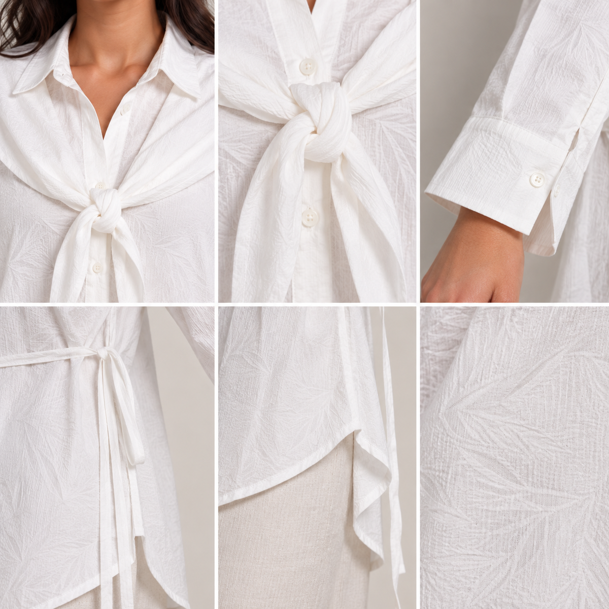 Women Striped Belted Shirt Dress