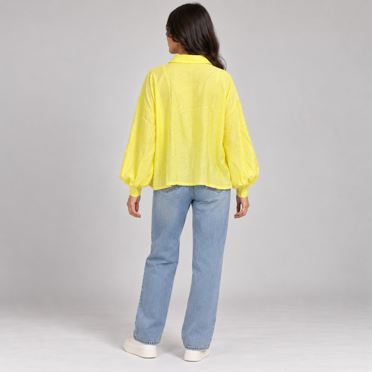 Sparkle Tie-Front Shirt