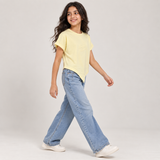 Girls’ Bonjour Madame Pointed-Hem T-Shirt