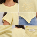 Girls’ Bonjour Madame Pointed-Hem T-Shirt