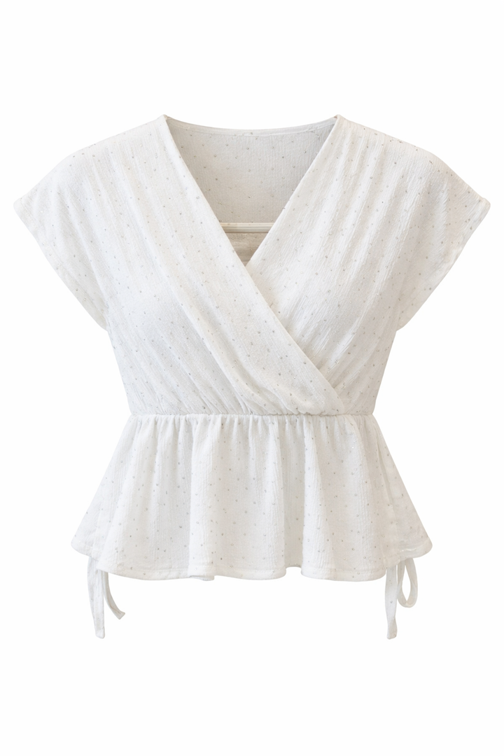 Cross Front Flare Top