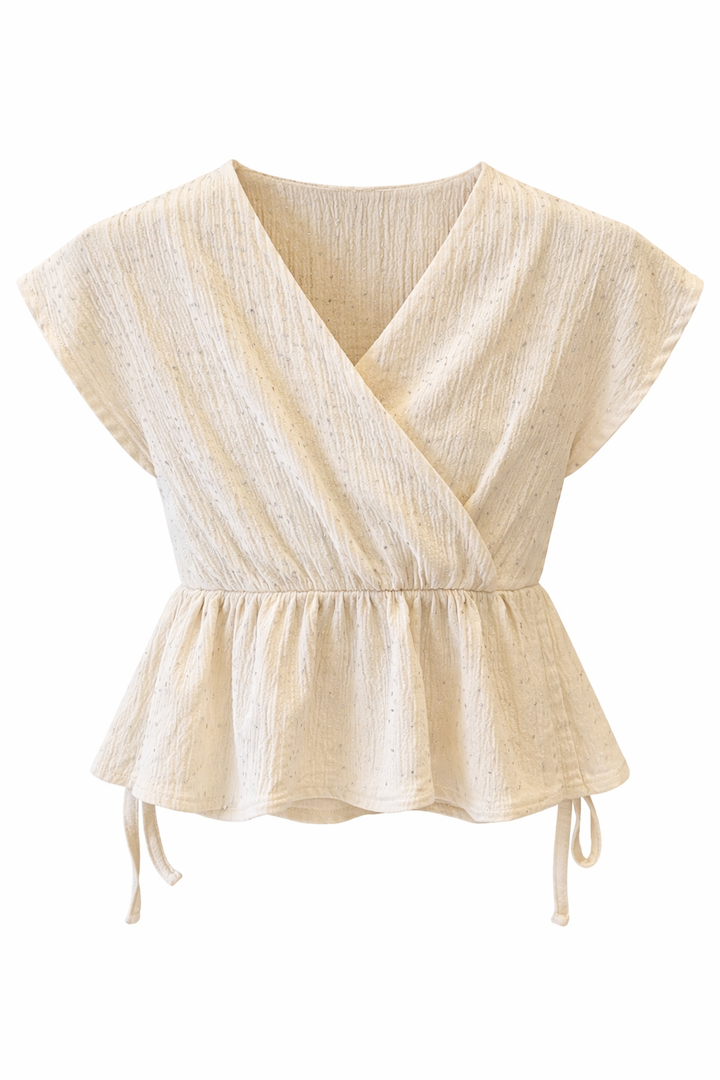 Cross Front Flare Top