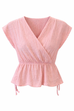 Load image into Gallery viewer, Cross Front Flare Top