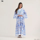Printed Panda Maxi Dress