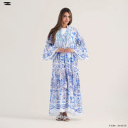 Printed Panda Maxi Dress