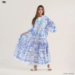 Load image into Gallery viewer, Women Printed Panda Maxi Dress