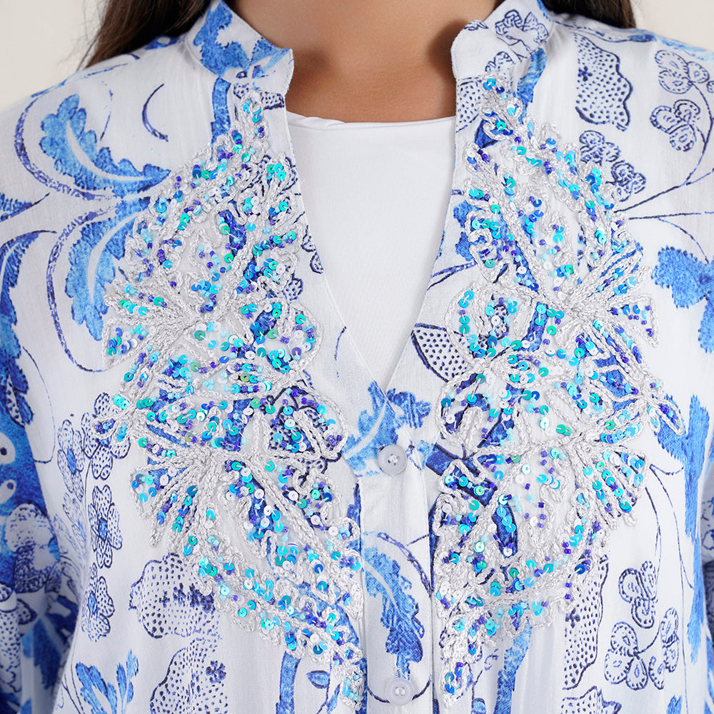 Women Printed Panda Maxi Dress