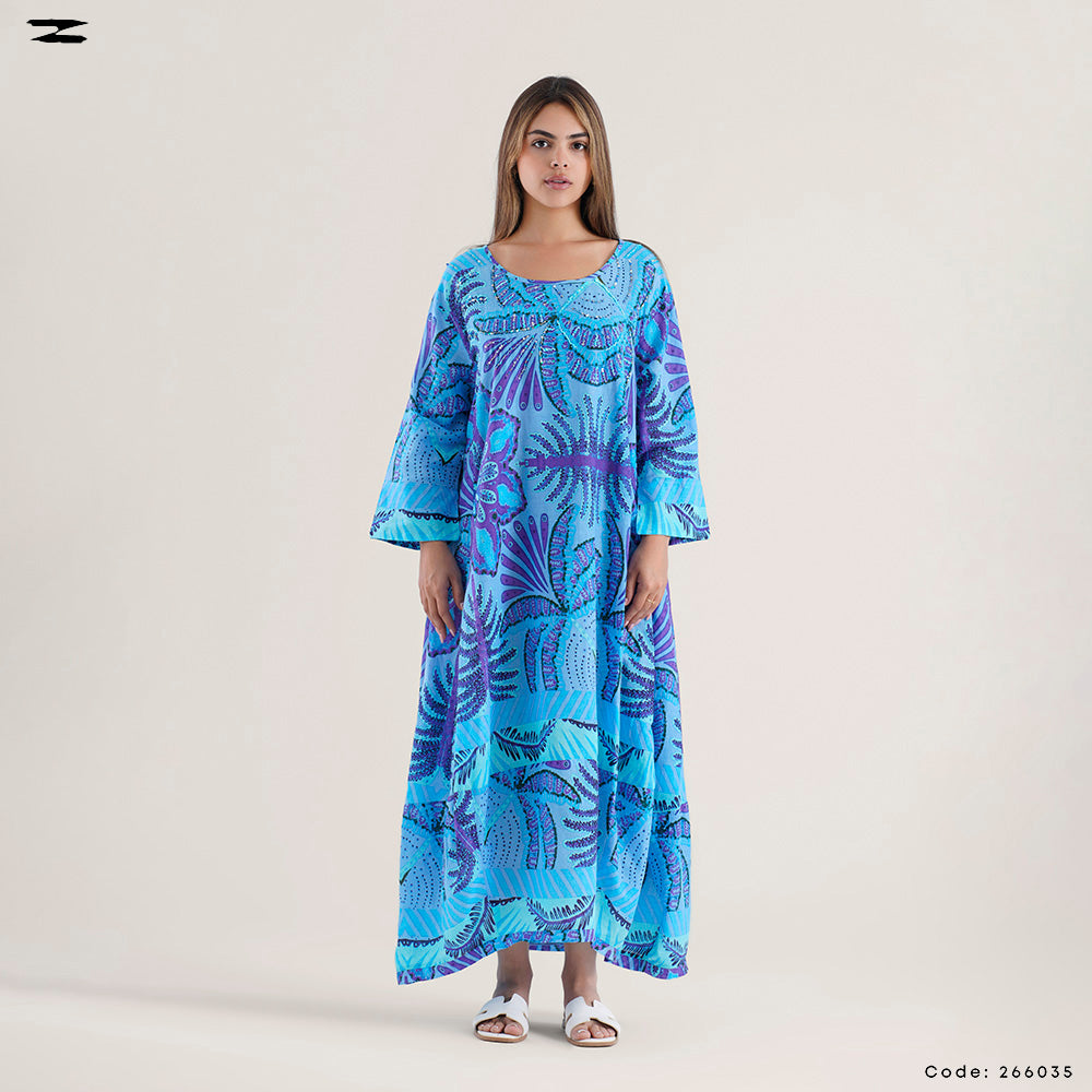 Tropical Leaf Dress