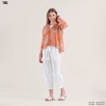 Load image into Gallery viewer, Hooded Floral Zip Top