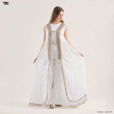 Lace Fringe Long Cardigan