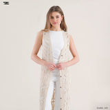 Women Long Knit Vest