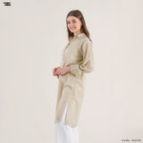 Oversized Long Shirt Dress