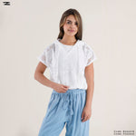 Load image into Gallery viewer, Hooded Short Sleeve Top
