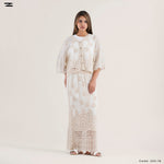 Load image into Gallery viewer, Women Voile Jacket &amp; Skirt Set