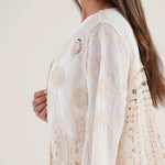 Load image into Gallery viewer, Women Voile Jacket &amp; Skirt Set