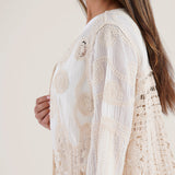 Women Voile Jacket & Skirt Set