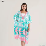 Load image into Gallery viewer, Tropical Pattern Kaftan Top