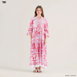 Load image into Gallery viewer, Women Printed Panda Maxi Dress