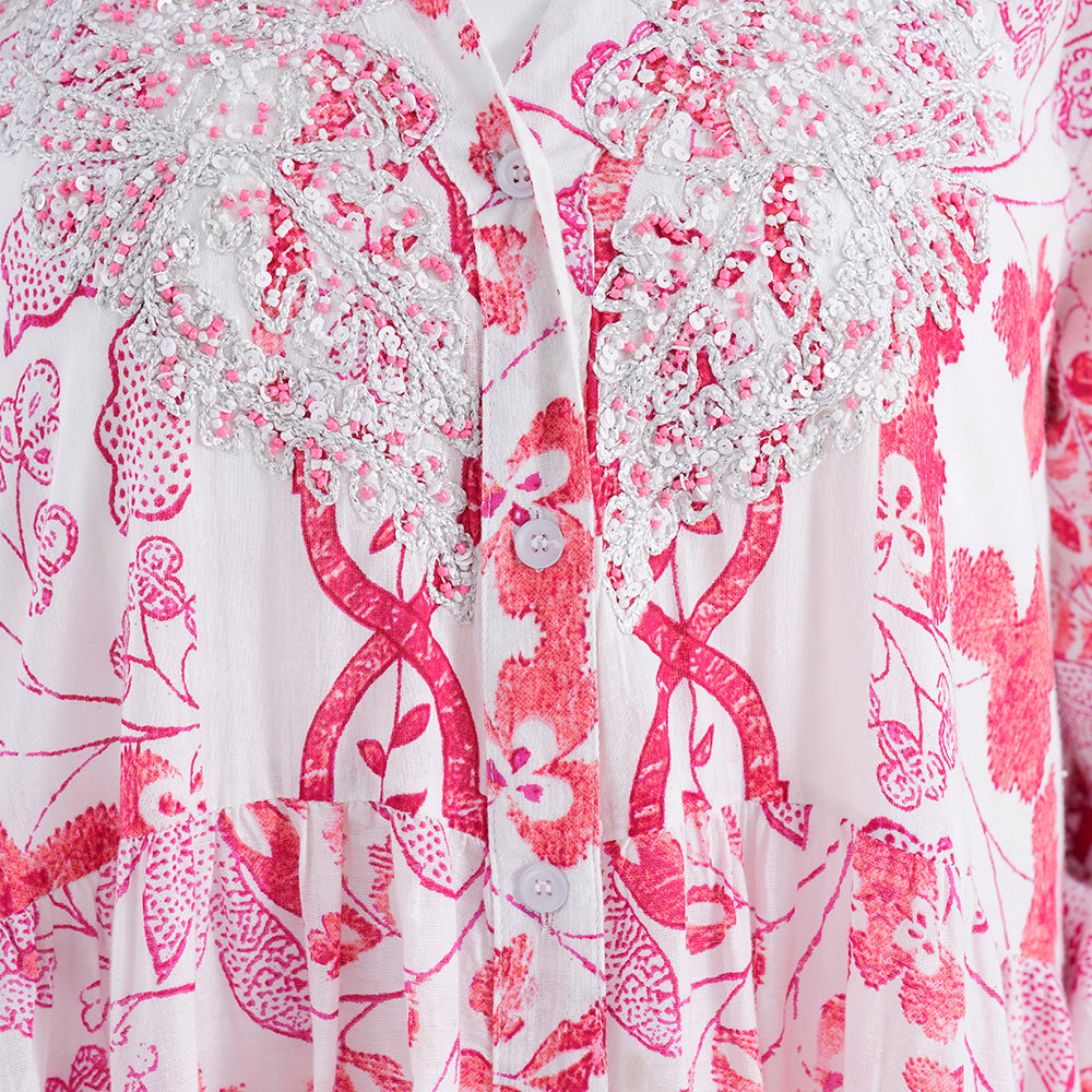 Women Printed Panda Maxi Dress