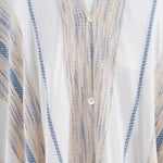 Load image into Gallery viewer, Striped Fringe Poncho