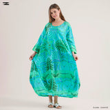 Tropical Leaf Dress