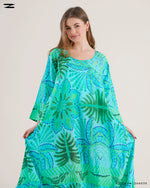 Load image into Gallery viewer, Tropical Leaf Dress