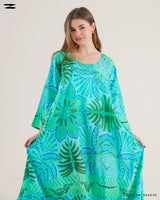 Tropical Leaf Dress