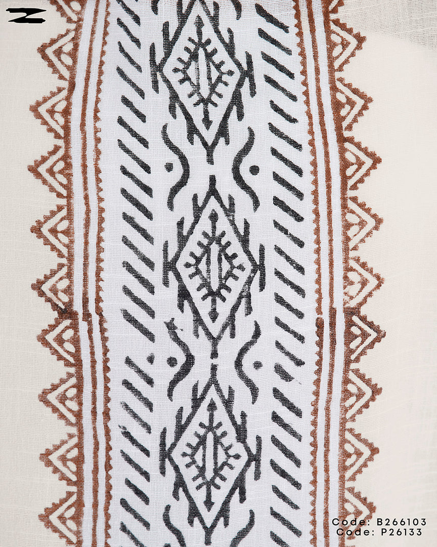Casual Patterned Wide Top
