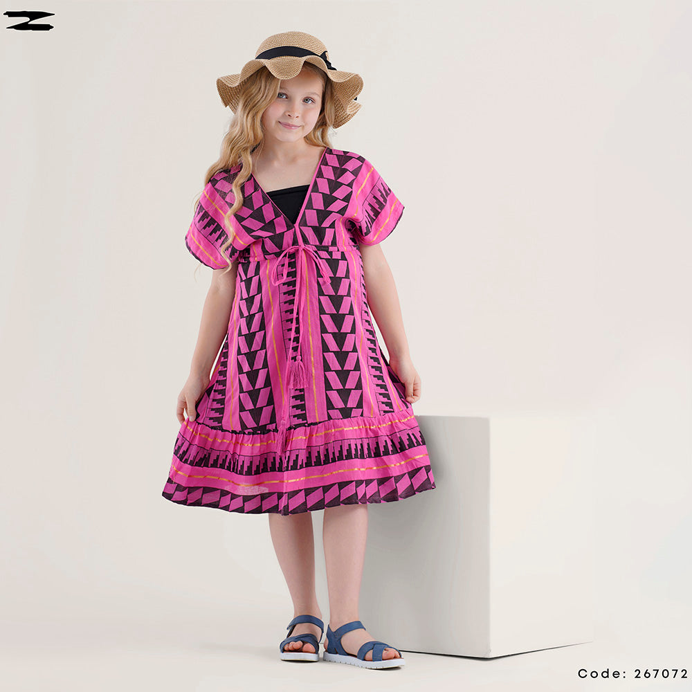 Jacquard Pattern Dress