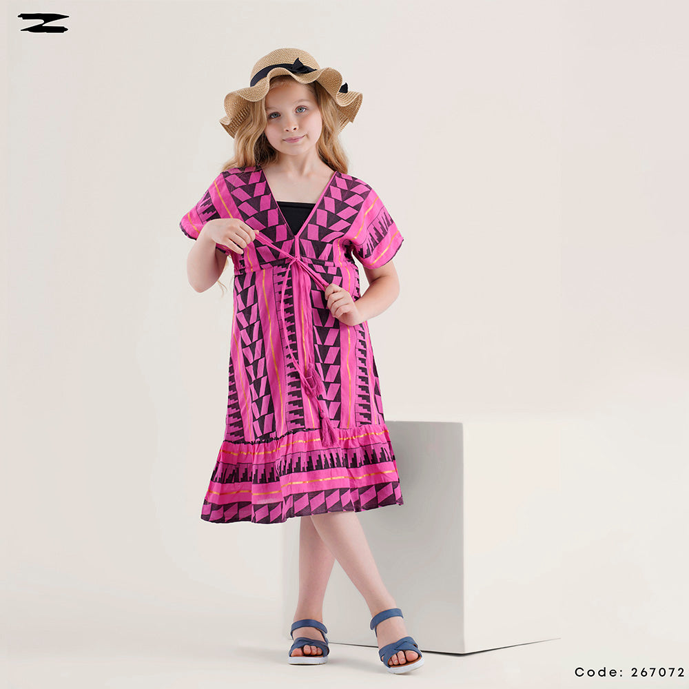 Jacquard Pattern Dress