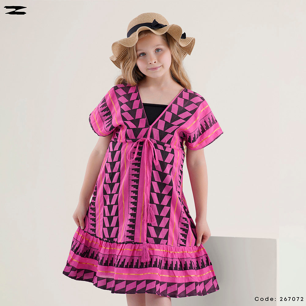 Jacquard Pattern Dress